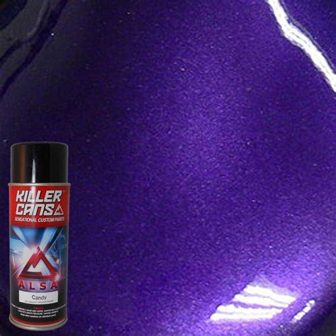 purple spray paint home depot